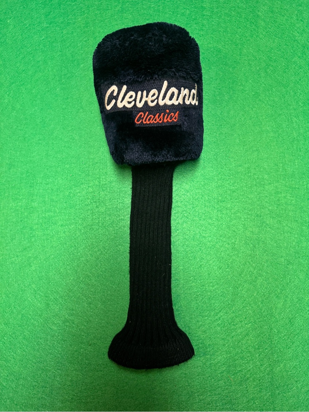Cleveland Classics Black Plush Golf Club Headcover